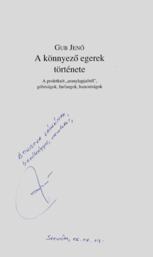 Gub Jen - A knnyez egerek trtnete