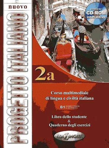 T. Marin, S. Magnelli - Nuovo Progetto Italiano 2a - Corso multimediale di lingua e civilt� italiana + 2 CD