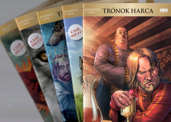 George R. R. Martin - Trnok Harca - Kirlyok csatja kpregny 1-5. szm