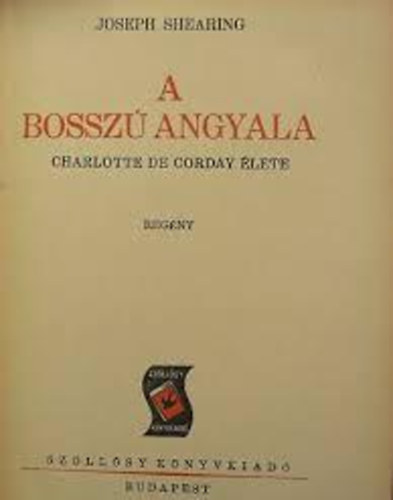 Joseph Shearing - A bossz� angyala