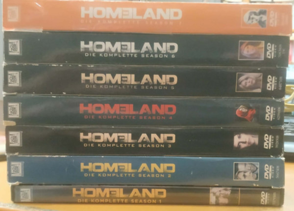Claire Danes, Damian Lewis, Mandy Patinkin - Homeland Die Komplete 1-7 Season (28 DVD)