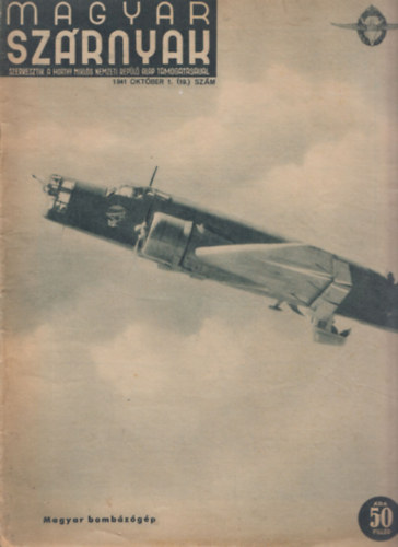 J�nosy Istv�n (szerk) - Magyar Sz�rnyak 1941. okt�ber 1. (19. sz�m)