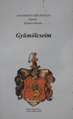 Nagyabonyi Csiba Rozália ( Kishonti Jánosné) - Gyümölcseim