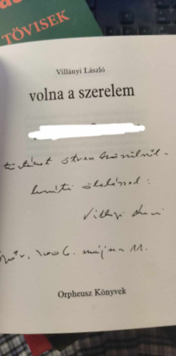 Villányi László - Volna a szerelem