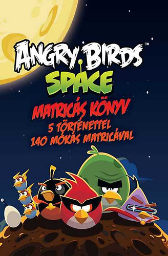 Angry Birds Space matrics knyv - 5 trtnettel, 140 mks matricval