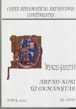 Wenzel Gusztv - rpd-kori j okmnytr III. ktet