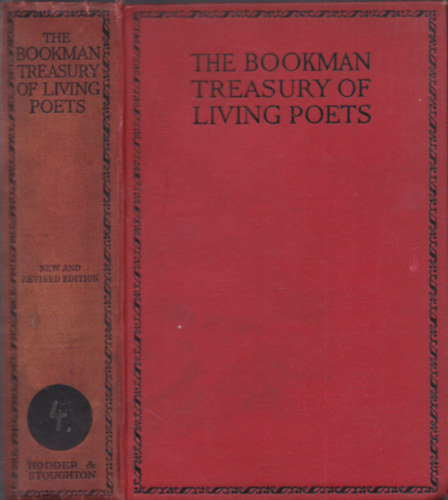 St. John Adcock (szerk.) - The Bookman Treasury of Living Poets