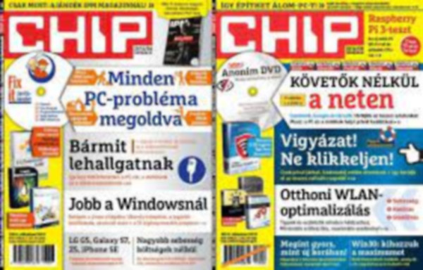 Harangoz Csongor - Chip magazin XXV. vfolyam szrvnyszmok - XXV/9 + XXV/10 + XXV/11