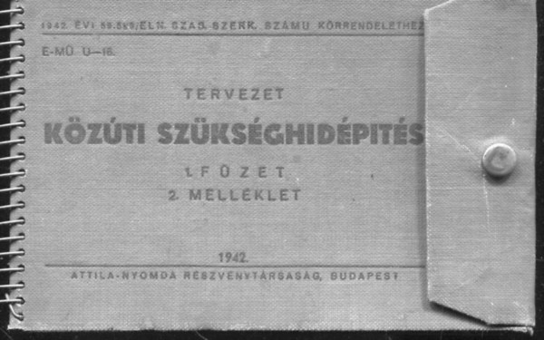 Tervezet - Kzti szksghdpts 1. fzet 2. mellklet