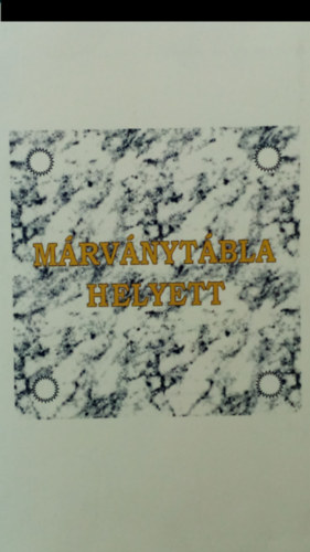 Elek Mikl�s - M�rv�nyt�bla helyett - Eml�kez�s f�redi polg�rokra, csal�dokra