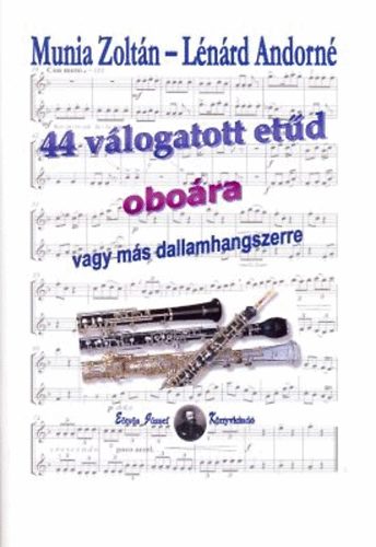 Munia Zoltn; Lnrd Andorn - 44 vlogatott etd obora vagy ms dallamhangszerre