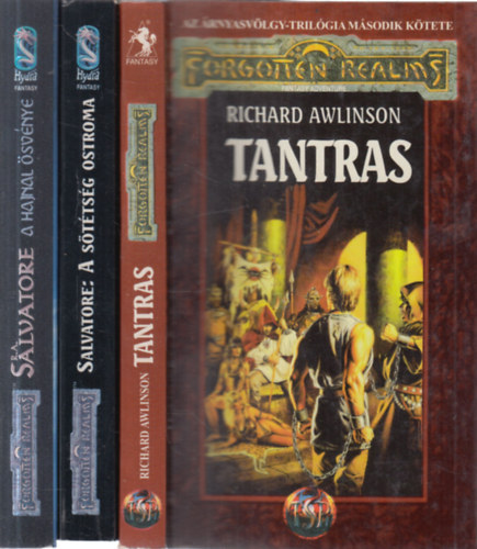 Richard Awlinson, R. A. Salvatore - 3 db. Forgotten Realms (Tantras + A sttsg ostroma + A hajnal svnye)