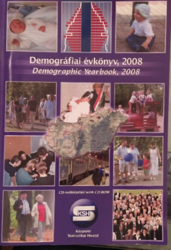 Gczy Gabriella (szerk.) - Demogrfiai vknyv, 2008 + CD mellklet.