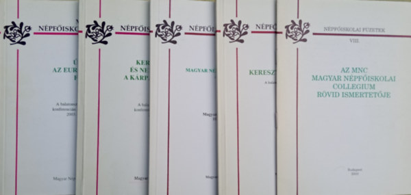 Npfiskolai Fzetek VIII. IX. X. XI. XII. (5 ktet)