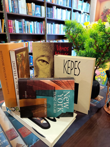 Vámos Miklós, Heller Ágnes, Gyertyán Ervin, Kepes András, Jókai Anna - Magyar irodalom könyvcsomag 6 darabos KÖNYVMENTŐ AJÁNLAT: Bár, 135 lehetetlen történet, New York nosztalgia, Körkép 1990, Kepes Krónika - Beszélgetések, A feladat