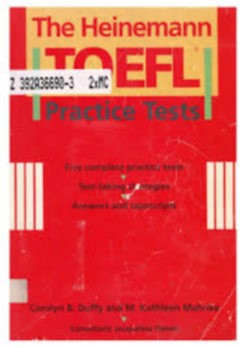 Heinemann Toefl Practice Tests *
