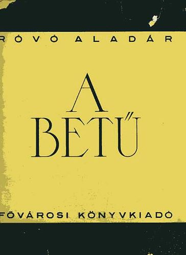 Rv Aladr - A bet (Hogyan kszl a knyv?)