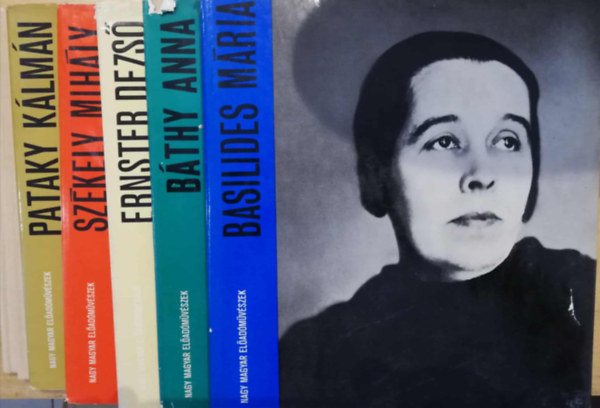 7 db Nagy magyar el�ad�m�v�szek k�tet (Basilides M�ria, B�thy Anna, Ernster Dezs�, Sz�kely Mih�ly, Pataky K�lm�n, Zathureczky Ede, Pall� Imre)