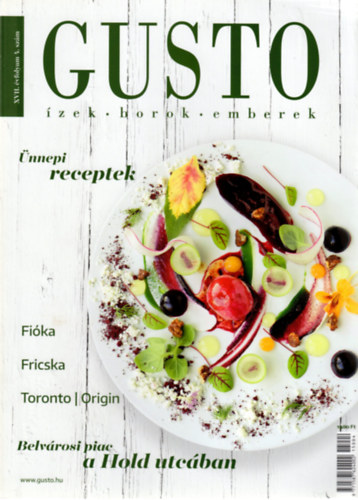 Csillag Jnos (fszerk.) - Gusto (zek - Borok - Emberek) - XVII. vf. 4. szm