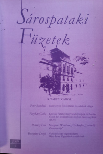 Srospataki fzetek 2009/1