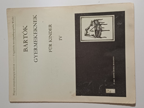 Bartk gyermekeknek - fr kinder IV.
