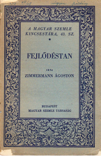 Zimmermann goston - Fejldstan (Kincsestr)