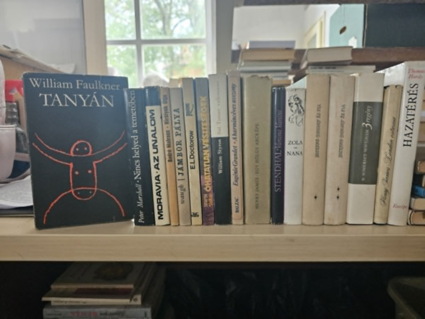 William Faulkner, Peter Marshall, Alberto Moravia, Evelyn Waugh, André Malraux, E. L. Doctorow, Irwin Shaw, Honoré de Balzac, Henry James, Stendhal, Emil Zola, Charles Dickens, William Somerset Maug - 16db világirodalom, KÖNYVMENTŐ AJÁNLAT: Tanyán+ Nincs helyed a temetőben+ Az unalom+ Királyok útja+ Jámbor pálya+ Ragtime+ Óhatatlan veszteségek+ Nat Turner vallomásai+ Eugénie Grandet- A harmincéves asszony+ Egy hölgy arcképe+ Vanin