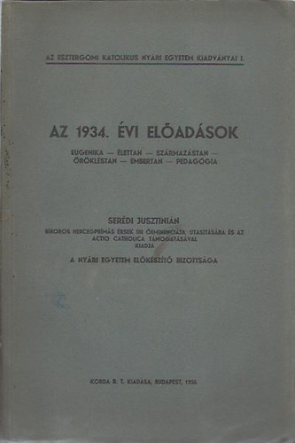 Az 1934. �vi el�ad�sok
