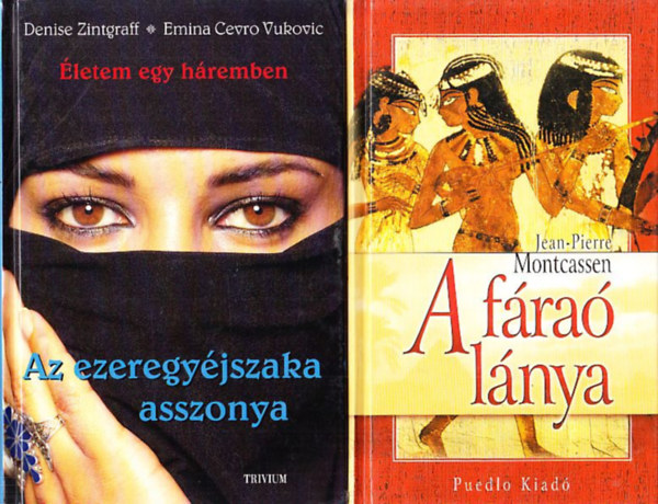 Zintgraff, Denise- Vukovic, E., Jean-Pierre Montcassen - 2 db romantikus reg�ny: Az ezeregy�jszaka asszonya + A f�ra� l�nya