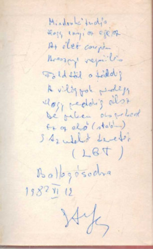 Gittai István - Mozgóképek egy idegháborúból - dedikált