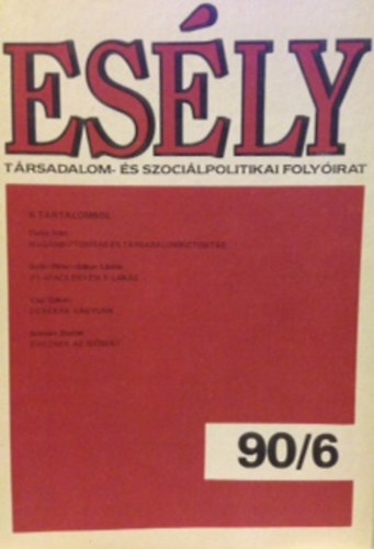 Esly 90/6 trsadalom - s szocilpolitikai folyirat