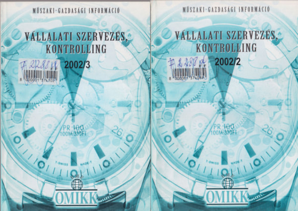 Enyedi Istvn - Vllalati szervezs kontrolling 2002/2., 3., 4., 5., 7., 8.