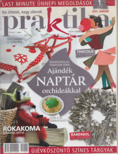 Boda Ildik (fszerk.) - 12 db Praktika - 2011/1-12. (teljes vfolyam, lapszmonknt)
