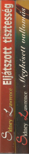 Sindey Lawrence - 2 db könyv, Megkésett vallomás, Eljátszott tisztesség