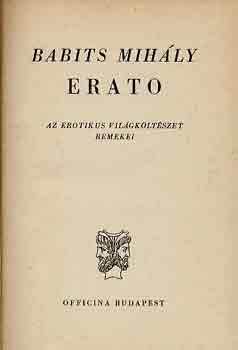 Babits Mihály - Erato
