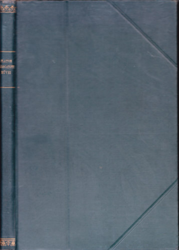 P�terfy Jen� - Platon v�logatott m�vei I. Gorgias, Philebos