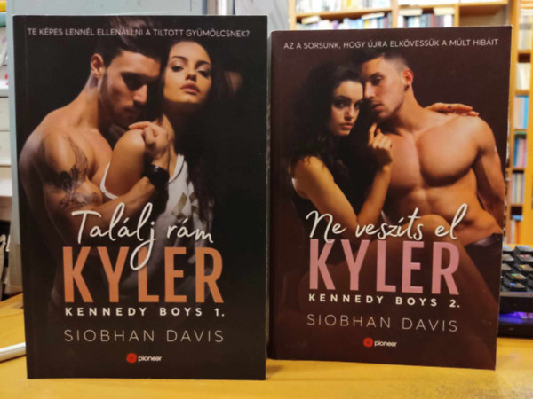 Siobhan Davis - 2 db Kennedy Boys 1-2.: Találj rám, Kyler! + Ne veszíts el, Kyler!