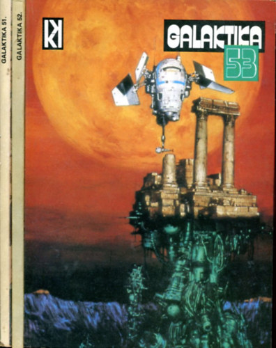 Kuczka Pter (szerk.) - 3 db Galaktika magazin (51,52,53)