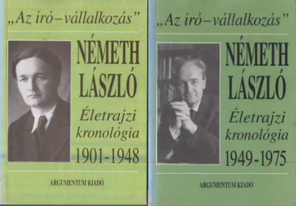 Dr. Lakatos I.(vl.) - Nmeth Lszl letrajzi kronolgia I-II