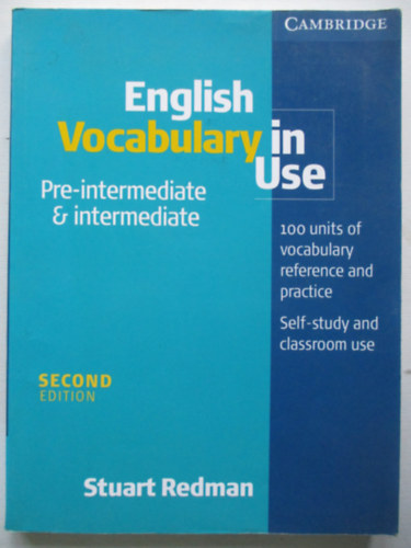 Stuart Redman - English Vocabulary in Use - pre-intermediate, intermediate