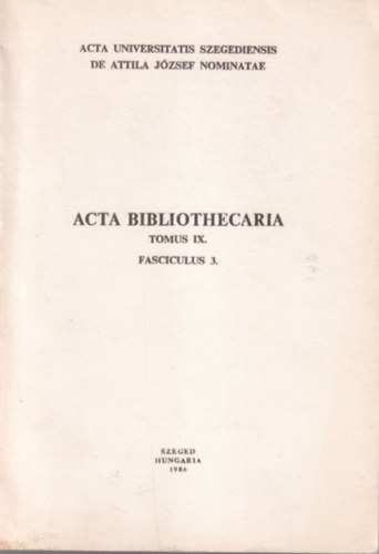 Keveh�zi Katalin, Monok Istv�n - R�gi k�nyveink �s k�zirataink katal�gusai XVI. sz�zadi k�nyvek