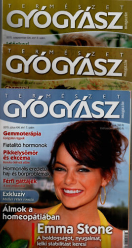 dr Grgei Katalin - Termszetgygysz magazin: 2015/7, 8, 9, 10, 11, 12. szm. egyben.