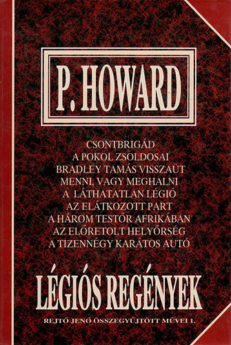 Rejt Jen; P. Howard - Lgis regnyek (Rejt Jen sszegyjttt mvei 1.)