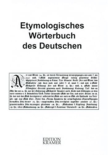 Etymologisches Wörterbuch des Deutschen ("Német etimológiai szótár")