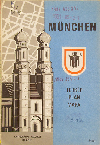 Mnchen trkp / Plan / Map