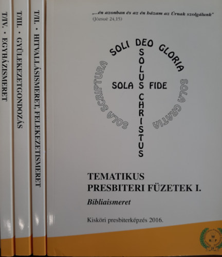 dr. Judák Ender - Tematikus presbiteri füzetek I-IV.