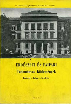 Dr. Gencsi Lszl - Erdszeti s faipari tudomnyos kzlemnyek 1981/2