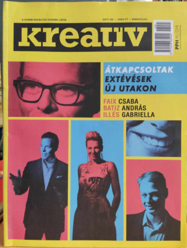 Pl Zsombor - Kreatv: A kommunikcis szakma lapja 2017. 05. - tkapcsolatak: Extvsek j utakon (PPH Media)