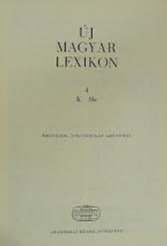 j Magyar lexikon VI (tredk)