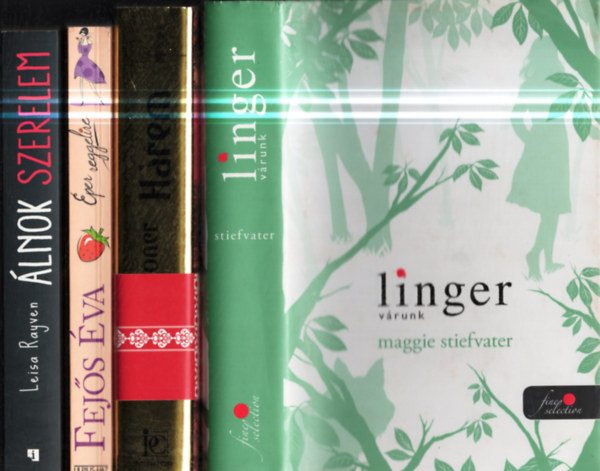 Maggie Stiefvater, Colin Falconer, Fejs va, Leisa Rayven - 4db. romantikus ktet: Vrunk + Hrem + Eper reggelire + lnok szerelem
